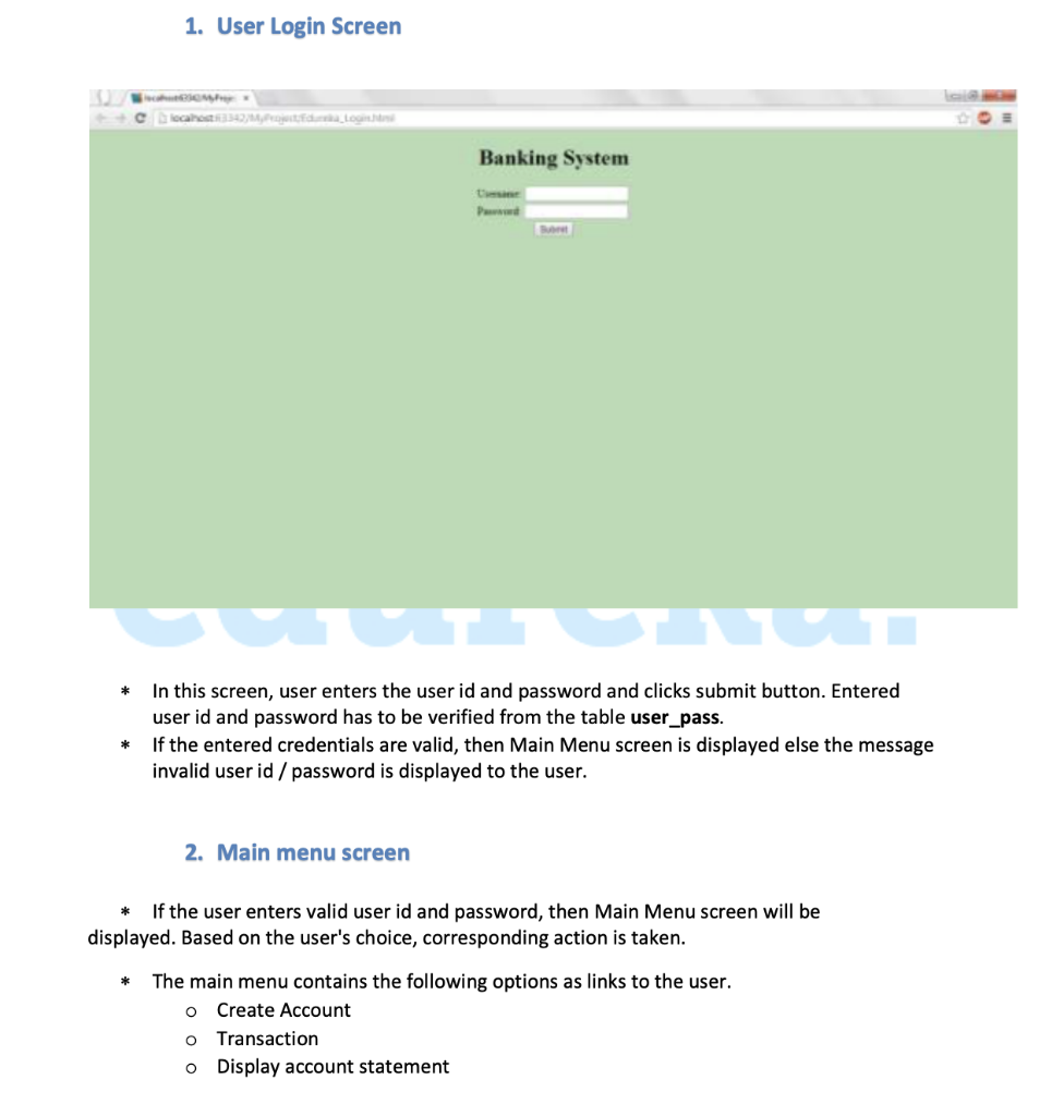 java case study with solution