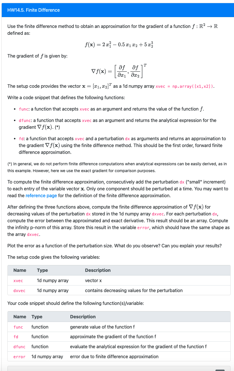 Solved Use The Finite Difference Method To Obtain An | Chegg.com