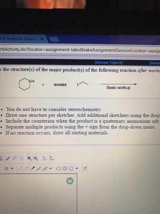 Solved Draw the structure(s) of the major organic product(s) | Chegg.com