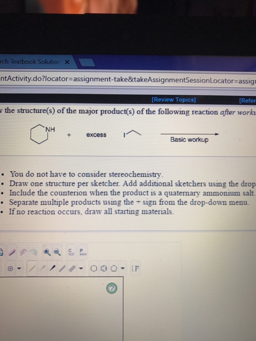 Solved Draw the structure(s) of the major organic product(s) | Chegg.com