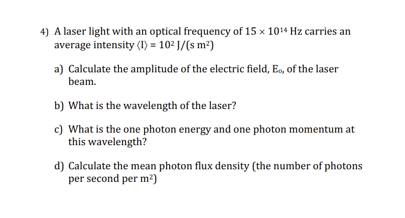 Laser store light frequency