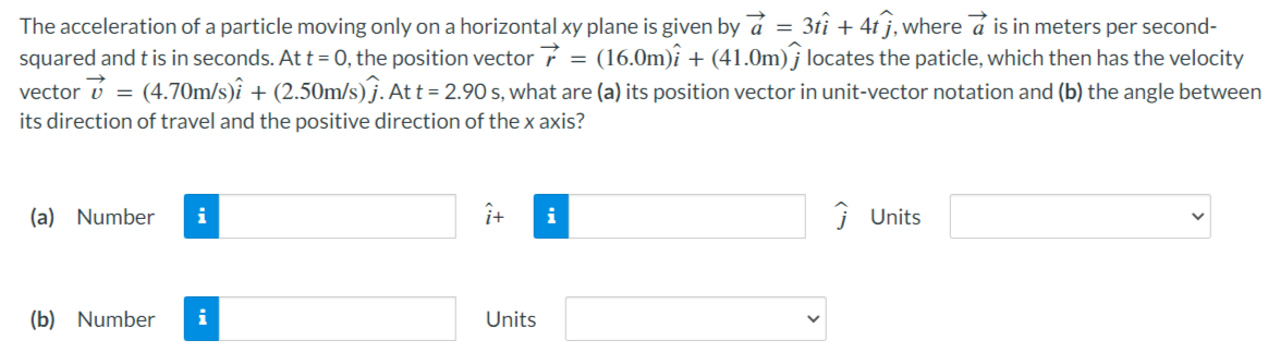 Solved The acceleration of a particle moving only on a | Chegg.com