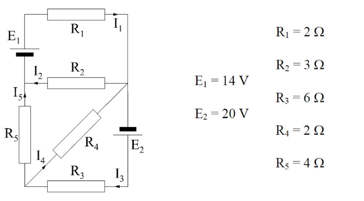 Solved Exc 86) Calculate the currents ? I1 ? I2 ? I3 ? I4 | Chegg.com
