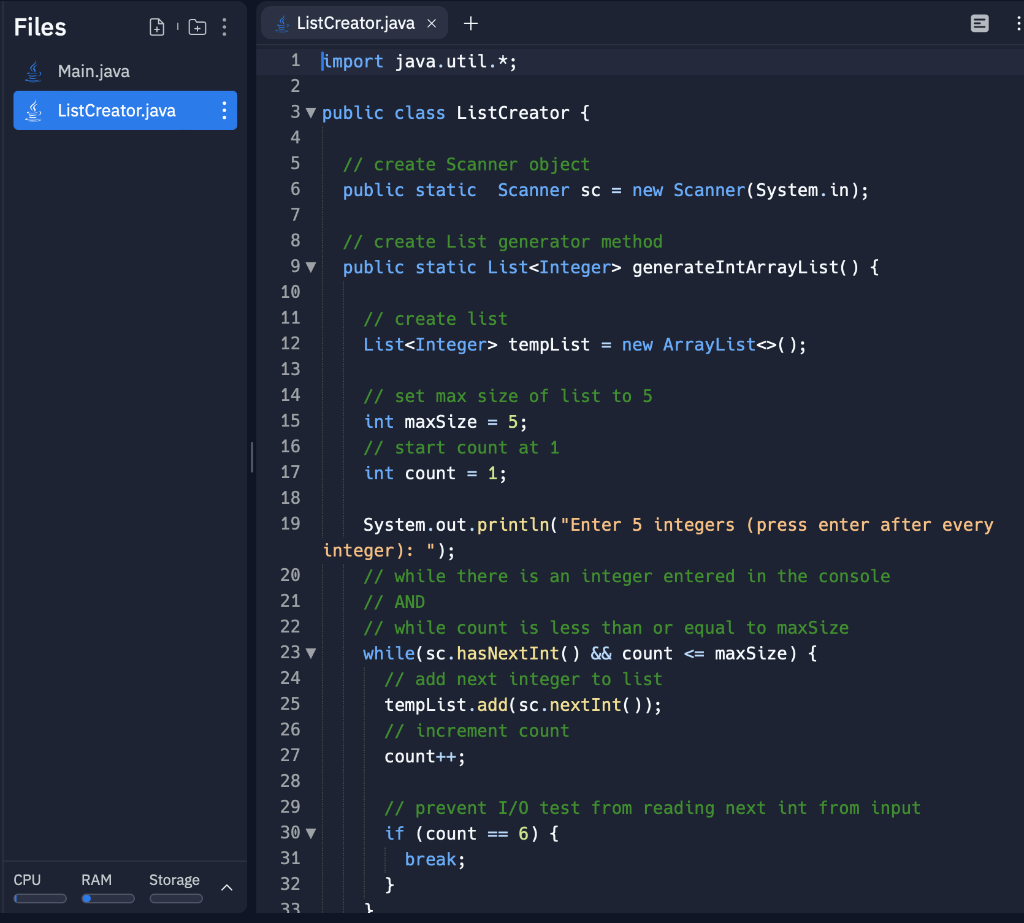 Solved From what you've learned about for-each loops, create | Chegg.com