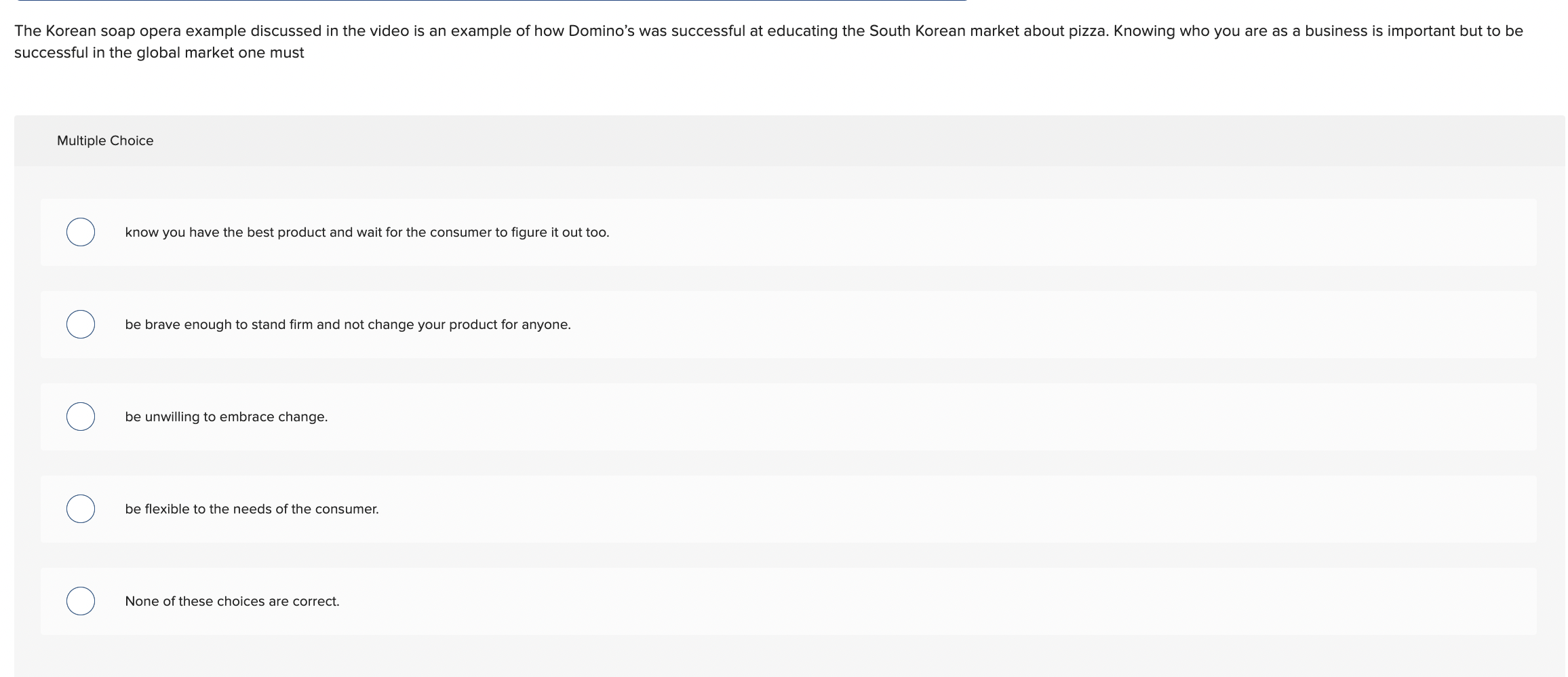 Solved The Korean soap opera example discussed in the video