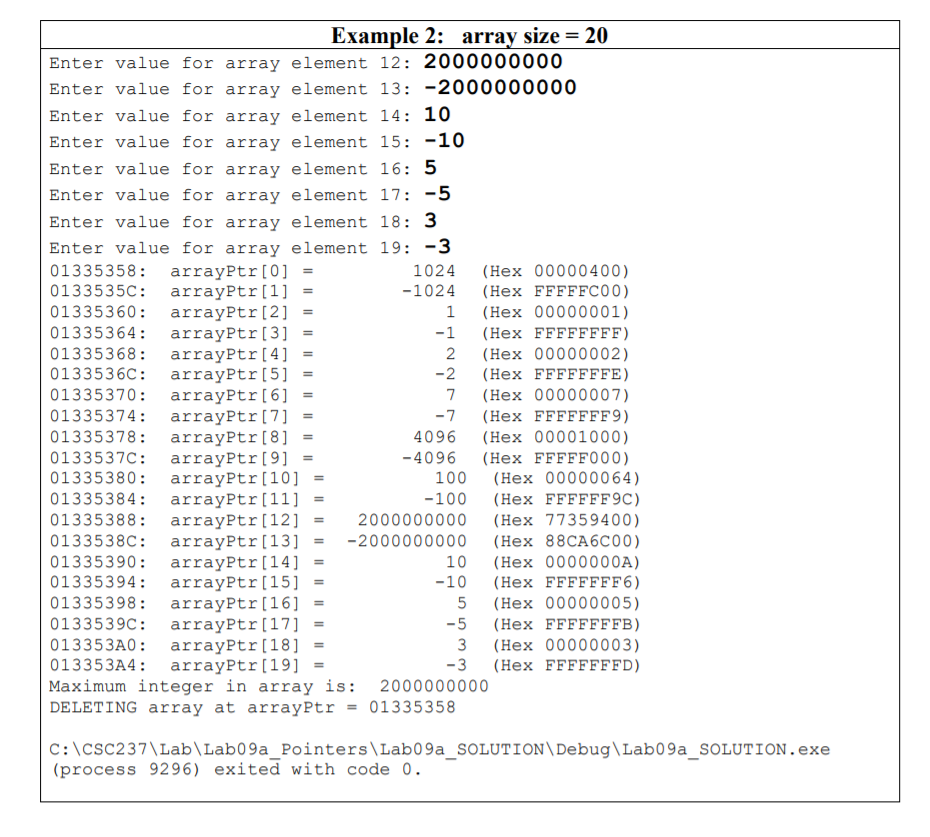 Solved In this lab exercise, you will write a program to | Chegg.com