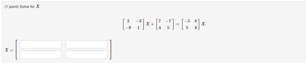 solved-1-point-solve-for-x-2-5-8-1-7-x-1-chegg