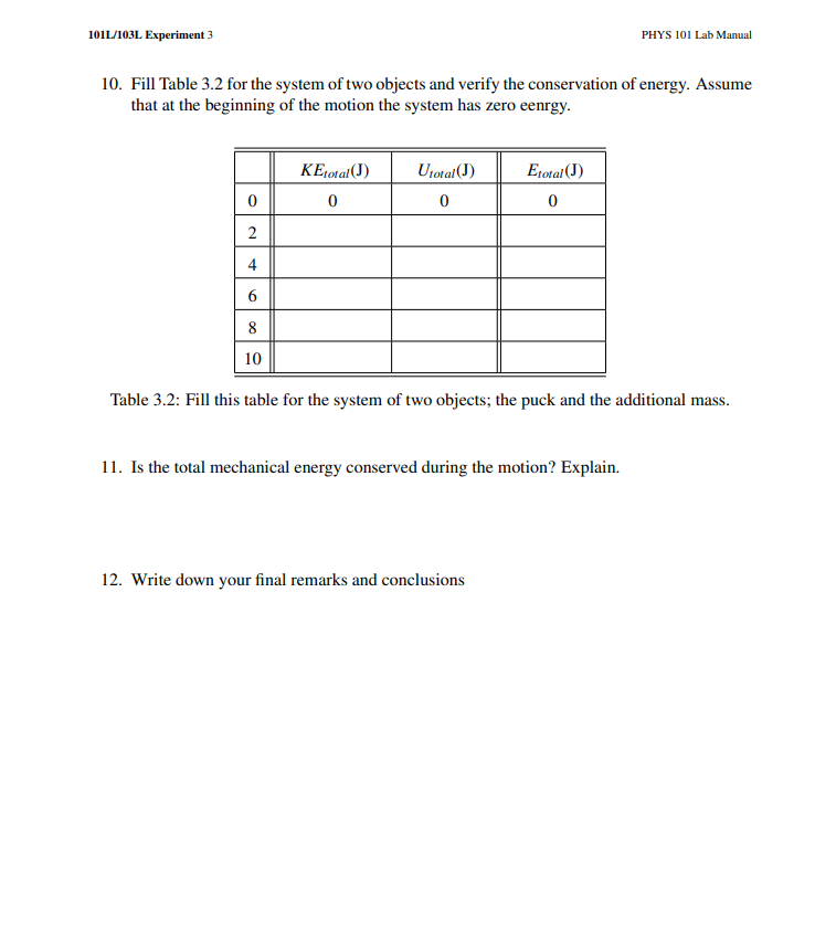 Solved 3.4 Experiment and Procedure This experiment consists | Chegg.com