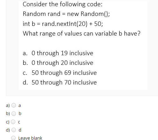 Is Random Nextint Inclusive