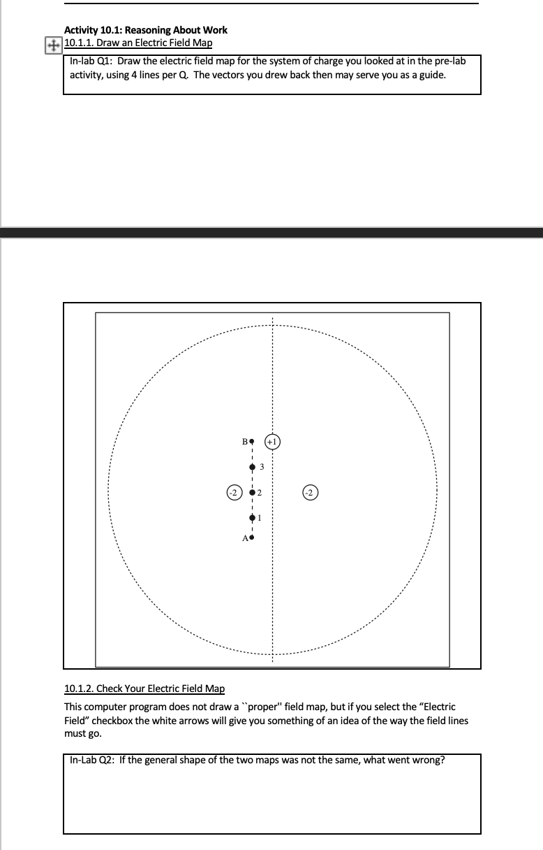 Activity 10.1: Reasoning About Work 10.1.1. Draw an | Chegg.com