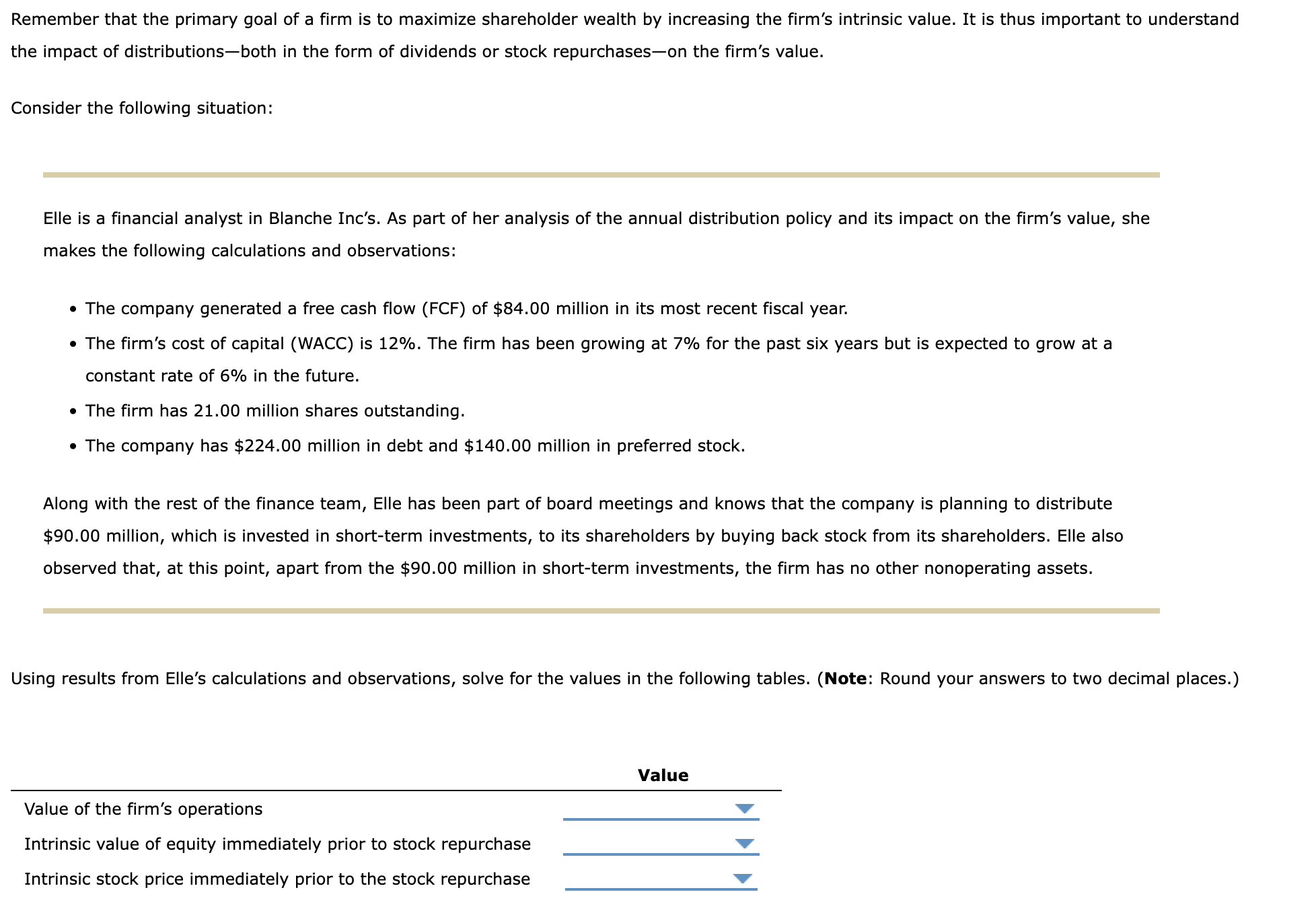 solved-remember-that-the-primary-goal-of-a-firm-is-to-chegg