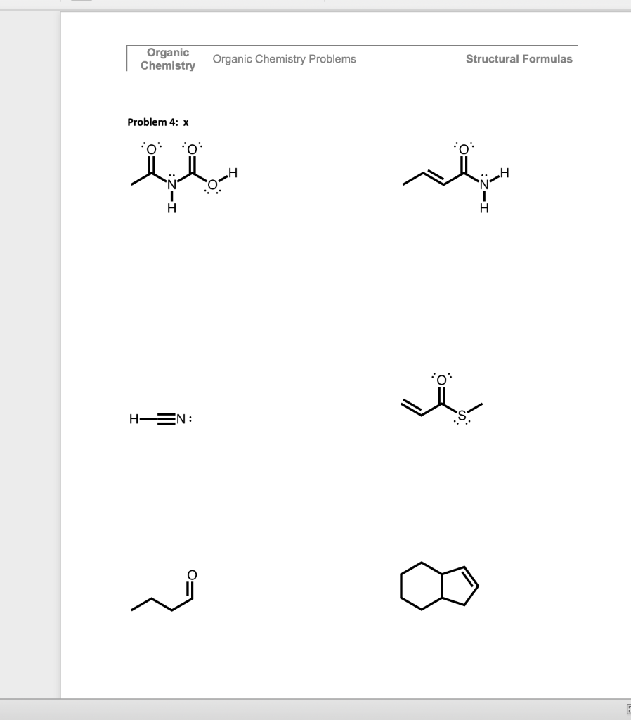 Solved Organic Chemistry Organic Chemistry Problems | Chegg.com