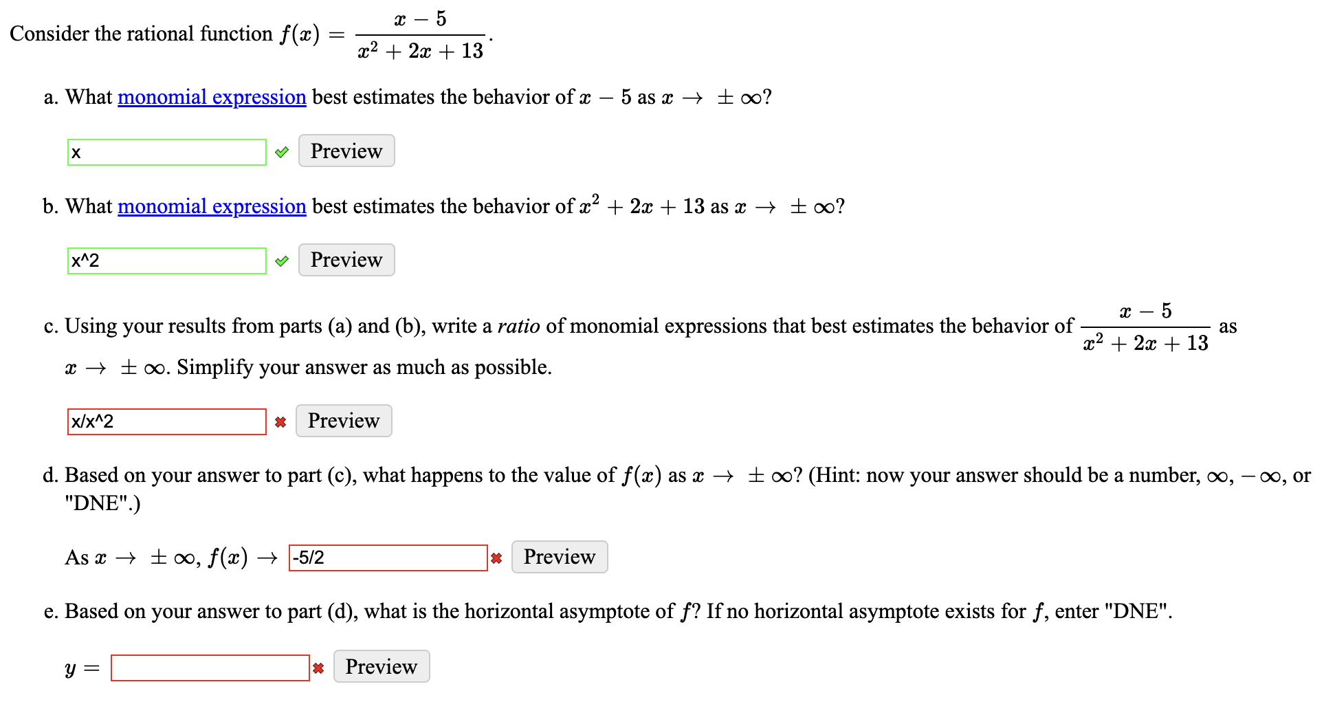 solved-consider-the-rational-function-f-x-x2-2x-13x-5-a-chegg