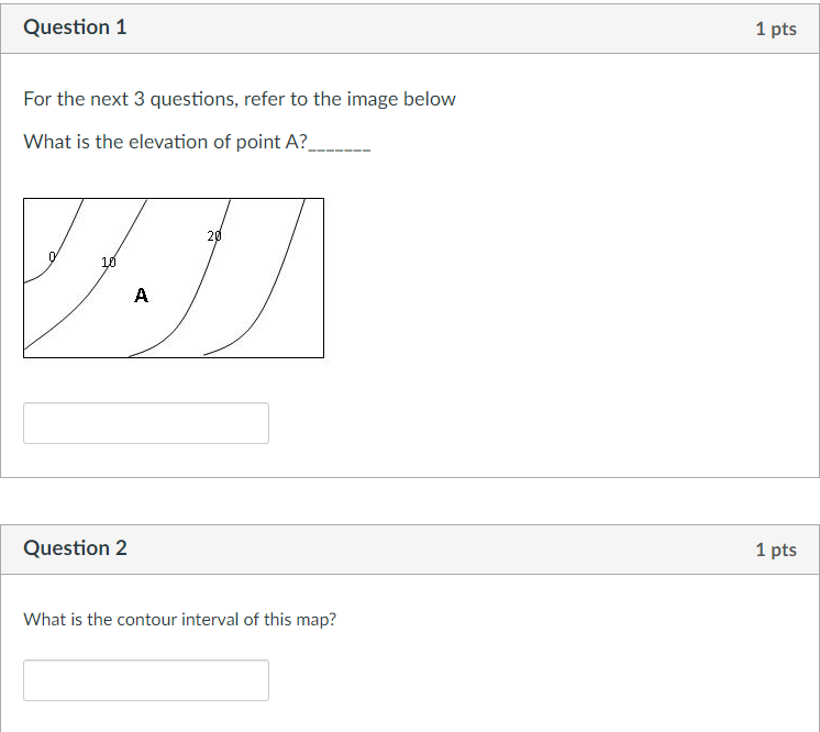 Solved Question 1 1 pts For the next 3 questions, refer to | Chegg.com