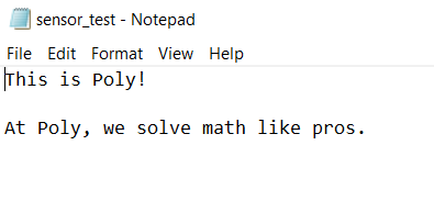 Solved In python : Function sensorFile (filename, outfile, | Chegg.com