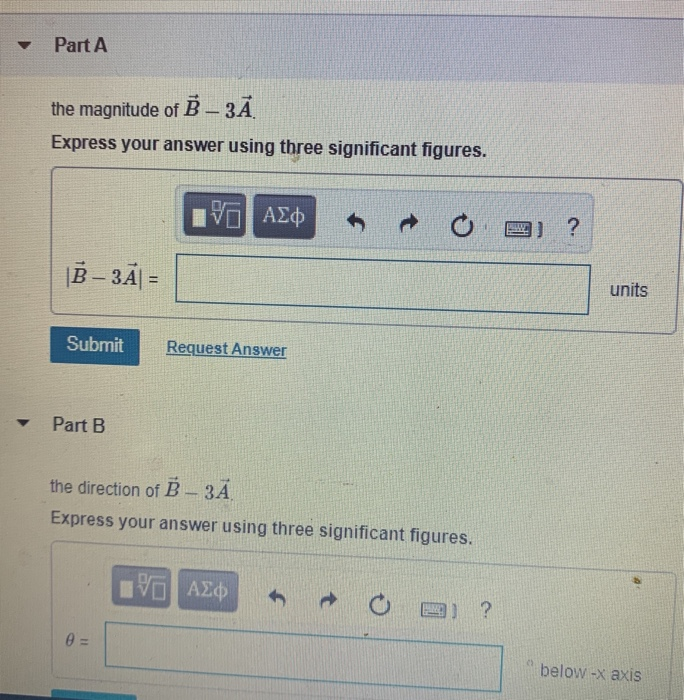 Solved For the vectors shown in the figure, determine | Chegg.com