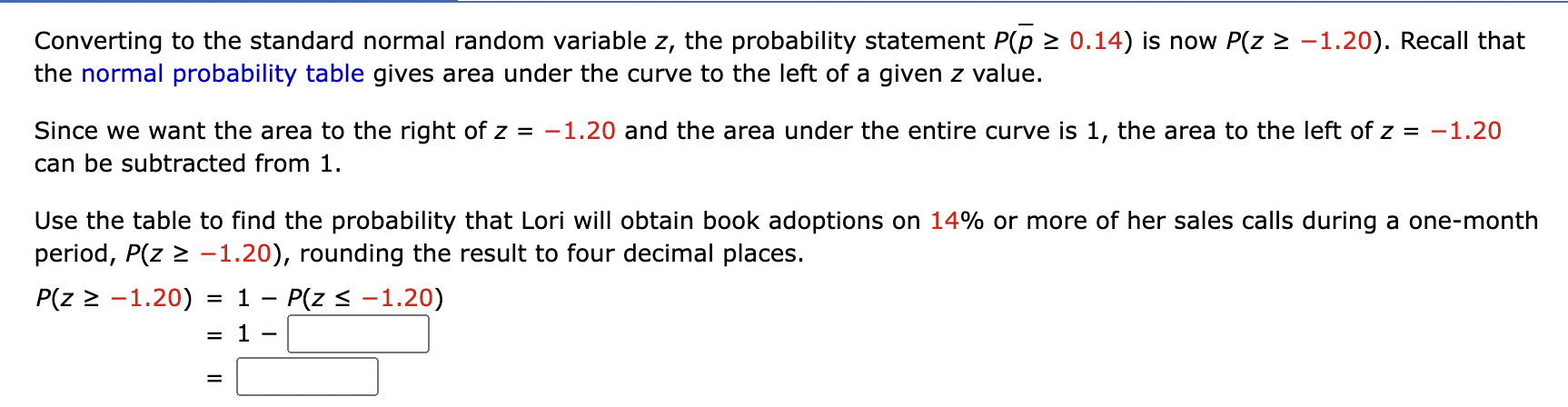 Solved Converting to the standard normal random variable z, | Chegg.com