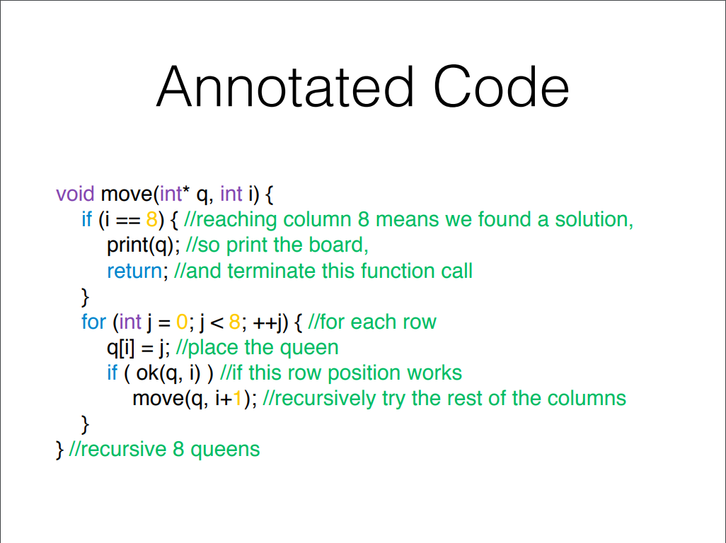 what is annotated code