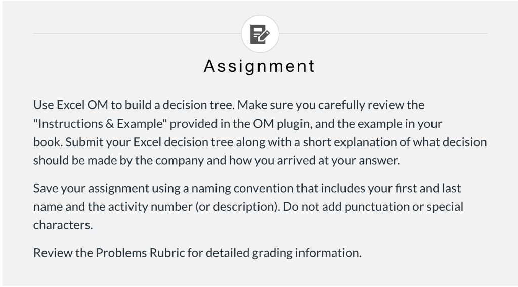 Solved Decision trees can be used to determine the best | Chegg.com