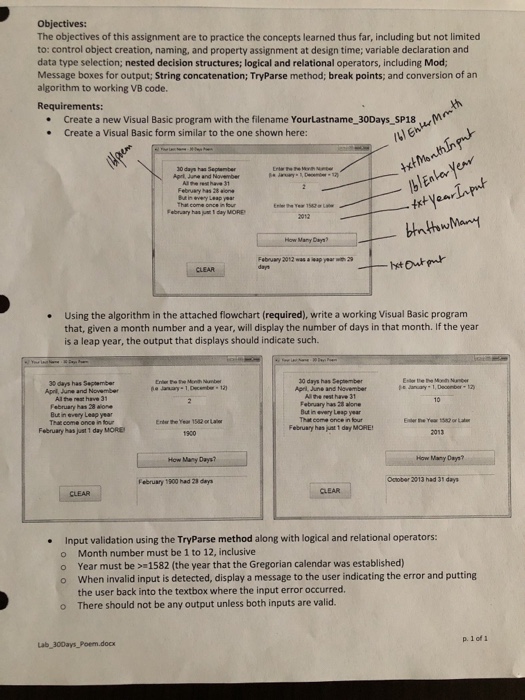 Solved Objectives: The objectives of this assignment are to | Chegg.com