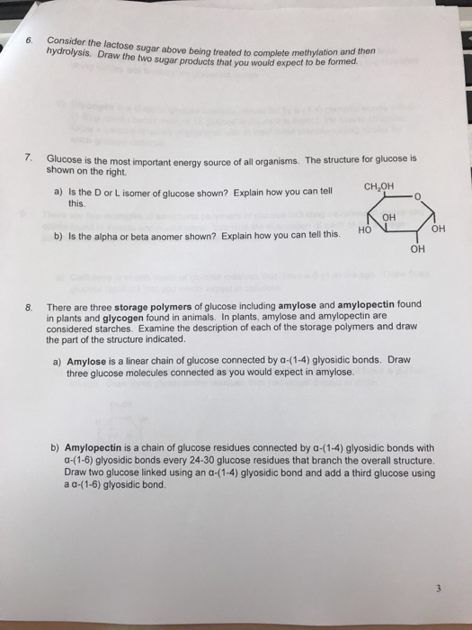 CHEM/BIOL 4351 Biochemistry I Take-home Assignment On | Chegg.com