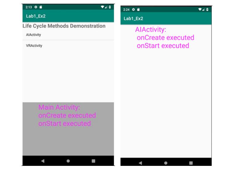 Solved Write an Android Application that demonstrates the | Chegg.com