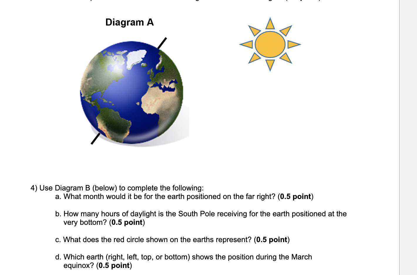 Solved ASSIGNMENT 1 "Earth-Sun Relations" (Module 1) YOU CAN | Chegg.com