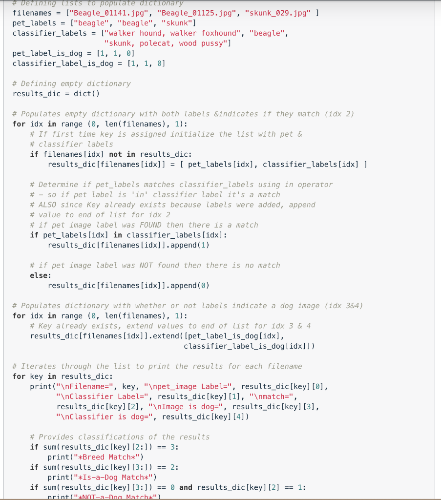 #TODO: 3: Classifying Images Implement the | Chegg.com