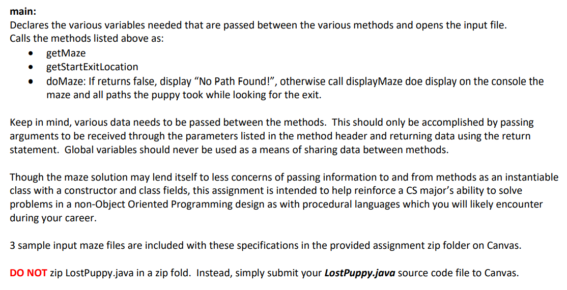 Solved Overall, you will design a recursive method solution | Chegg.com