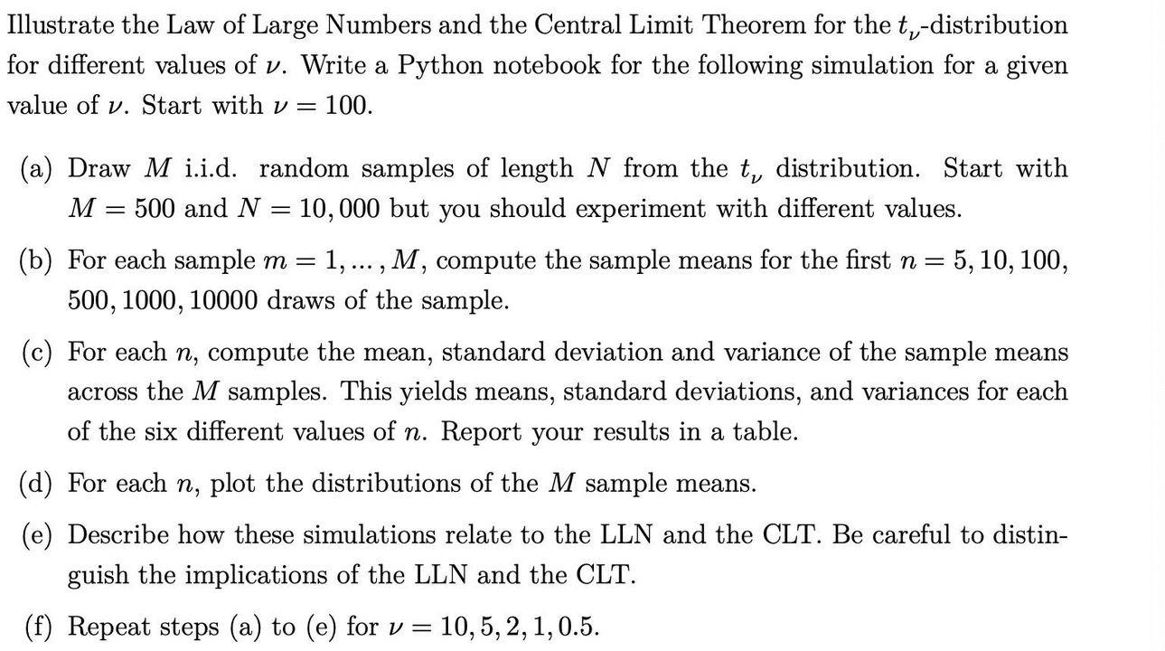 Solved ** URGENT ** Sampling Distribution - WorkShop | Chegg.com