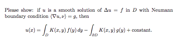 Problem 3 (12 points): Let D be a bounded domain in | Chegg.com