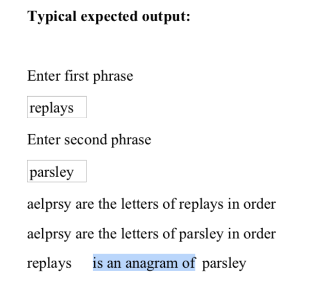 Solved my code has a semantic error I expect to receive this | Chegg.com