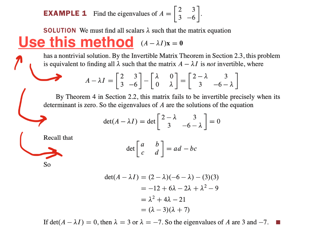 Solved 4. Find the determinant of the following matrix by | Chegg.com
