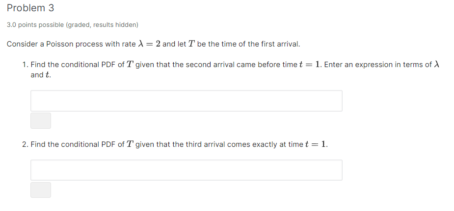 Solved Problem 3 3.0 points possible (graded, results | Chegg.com