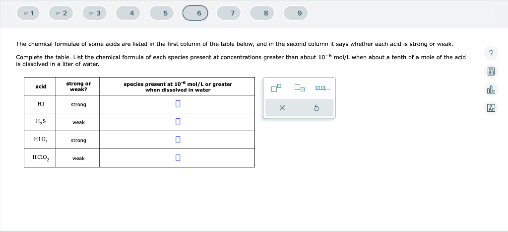 solved-the-chemical-formulae-of-some-acids-are-listed-in-the-chegg