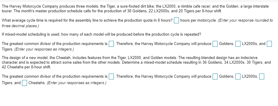 solved-the-harvey-motorcycle-company-produces-three-models-chegg