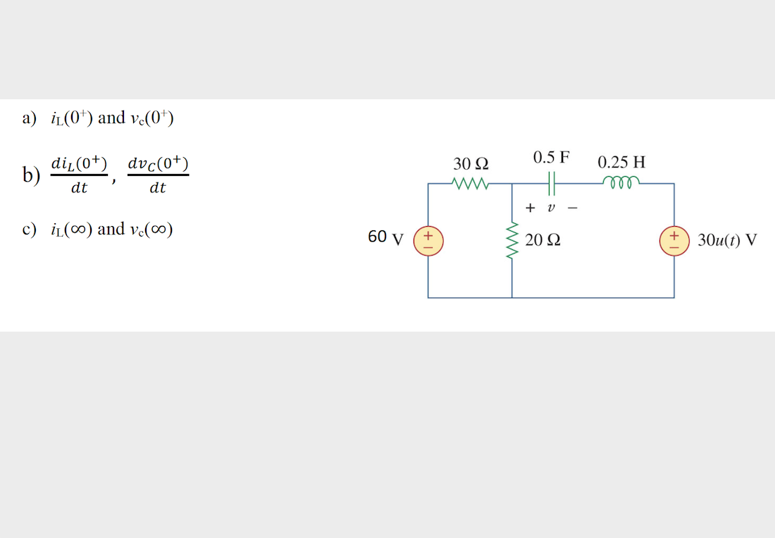 Solved A Il 0 And Vc 04 Di 0 30 12 0 5 F B D1 00 Chegg Com