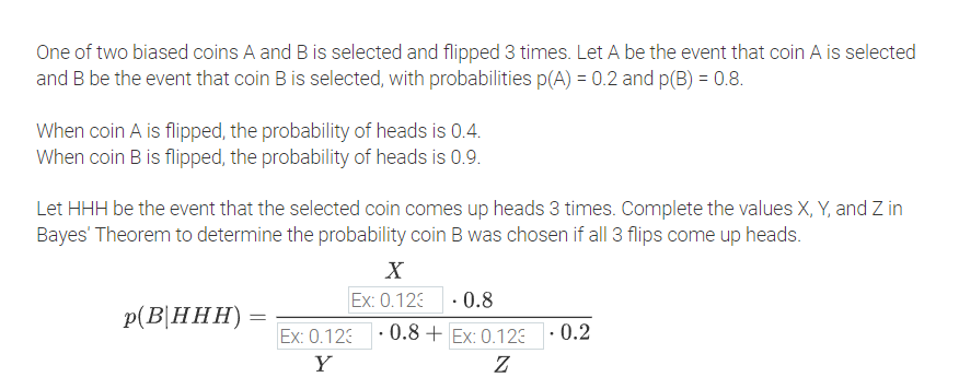 Solved One Of Two Biased Coins A And B Is Selected And | Chegg.com