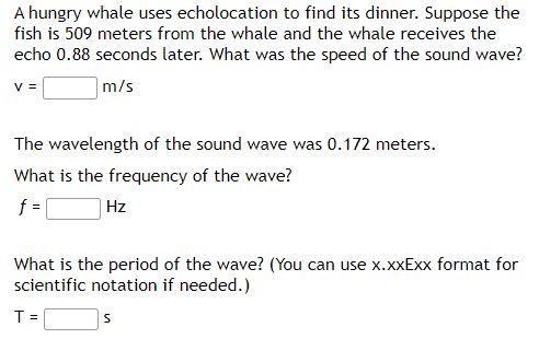 Solved You have a tuning fork with a frequency of 250 Hertz. | Chegg.com
