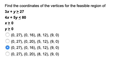 Solved Find the coordinates of the vertices for the | Chegg.com