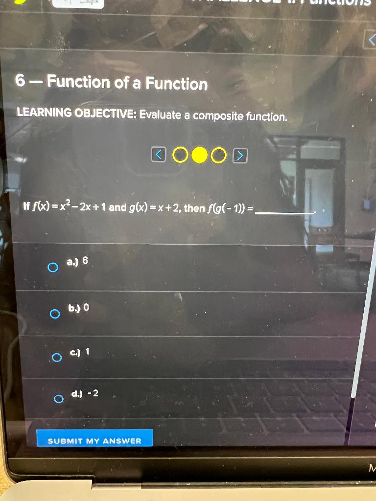 Solved 6-Function of a Function LEARNING OBJECTIVE: Evaluate | Chegg.com