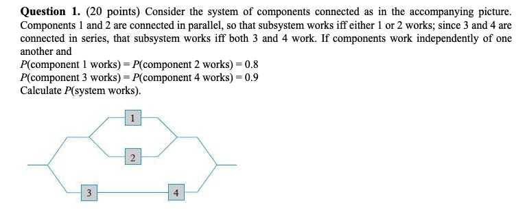 Solved Question 1. (20 points) Consider the system of | Chegg.com