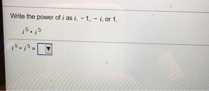 write 1 as a power of 5