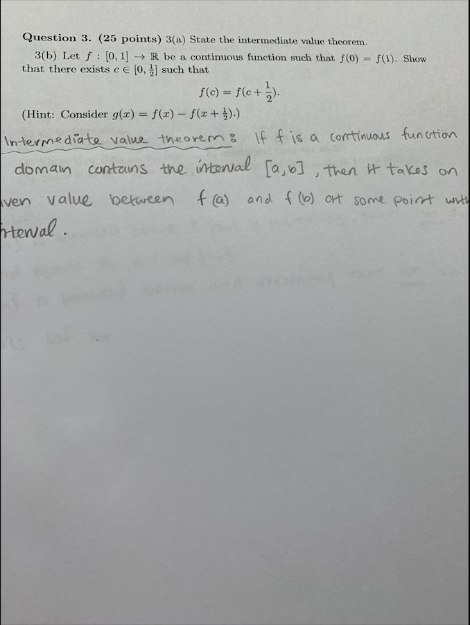 Solved Question 3 25 Points 3 A State The Intermediate Chegg Com