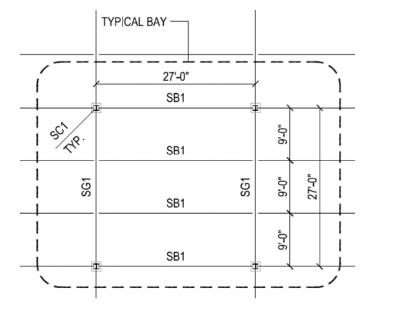 Solved The library floor framing consists of 6” thick normal | Chegg.com