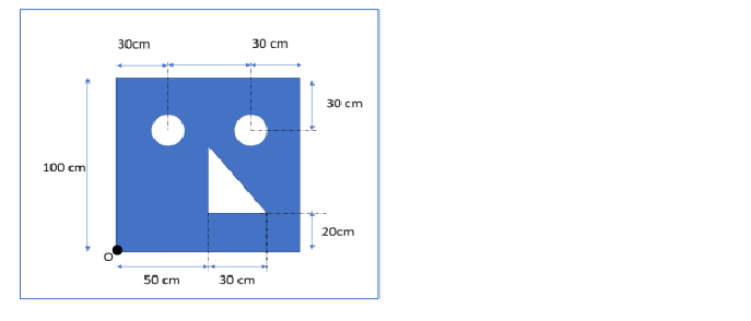 Solved If the radius of the circle is 10 cm and the height | Chegg.com