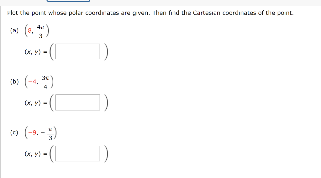 Solved Plot the point whose polar coordinates are given. | Chegg.com