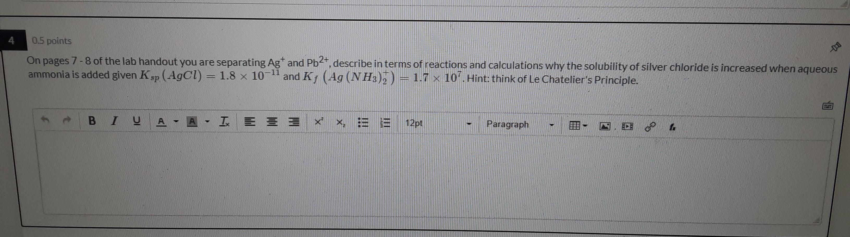 Solved On pages 7 - 8 of the lab handout you are separating | Chegg.com
