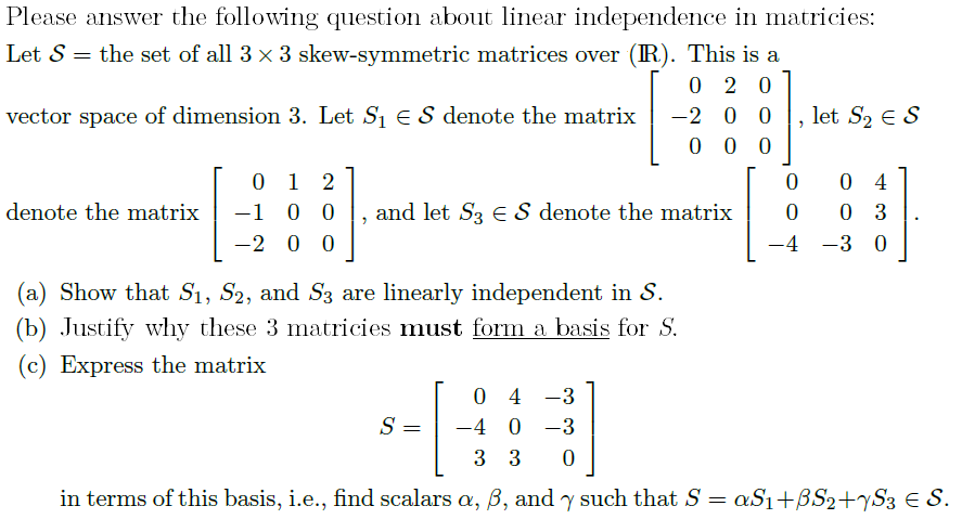 Solved Hint for Part (b): Start by showing that the | Chegg.com