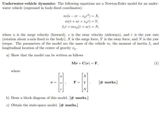 Mechatronics Engineering Math Problems I am studying mechatronic and please help me | Chegg.com